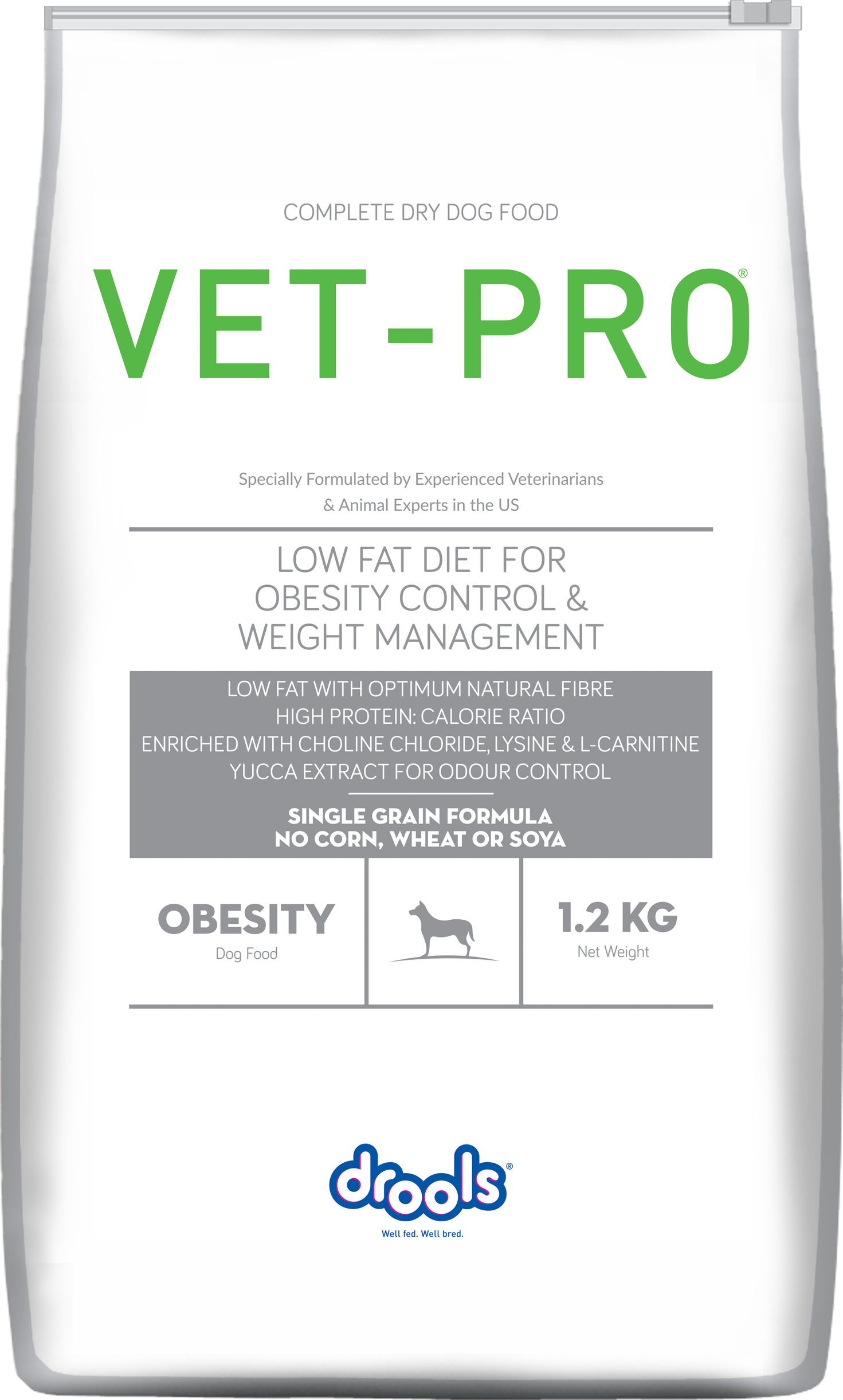 Drools Vet Pro Obesity Dry Dog Food