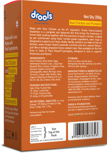 Real Chicken and Pumpkin - 350g - B