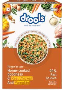 Real Chicken and Pumpkin - 350g - Front